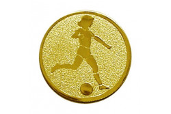 Érembetét 002 arany színű átm.:25 mm
B25-002A Érembetét 002 arany színű átm.:25 mm
B25-002A
2 Futball nő érembetét arany 25 mm