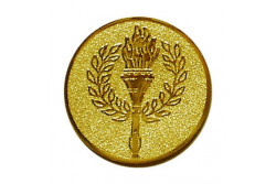 Érembetét 004 arany színű átm.:25 mm
B25-004A Érembetét 004 arany színű átm.:25 mm
B25-004A
4 Fáklya érembetét arany 25 mm