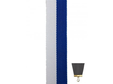 SZ2-KF - SZALAG kék-fehér keskeny - Kék-fehér szalag 80x2 cm